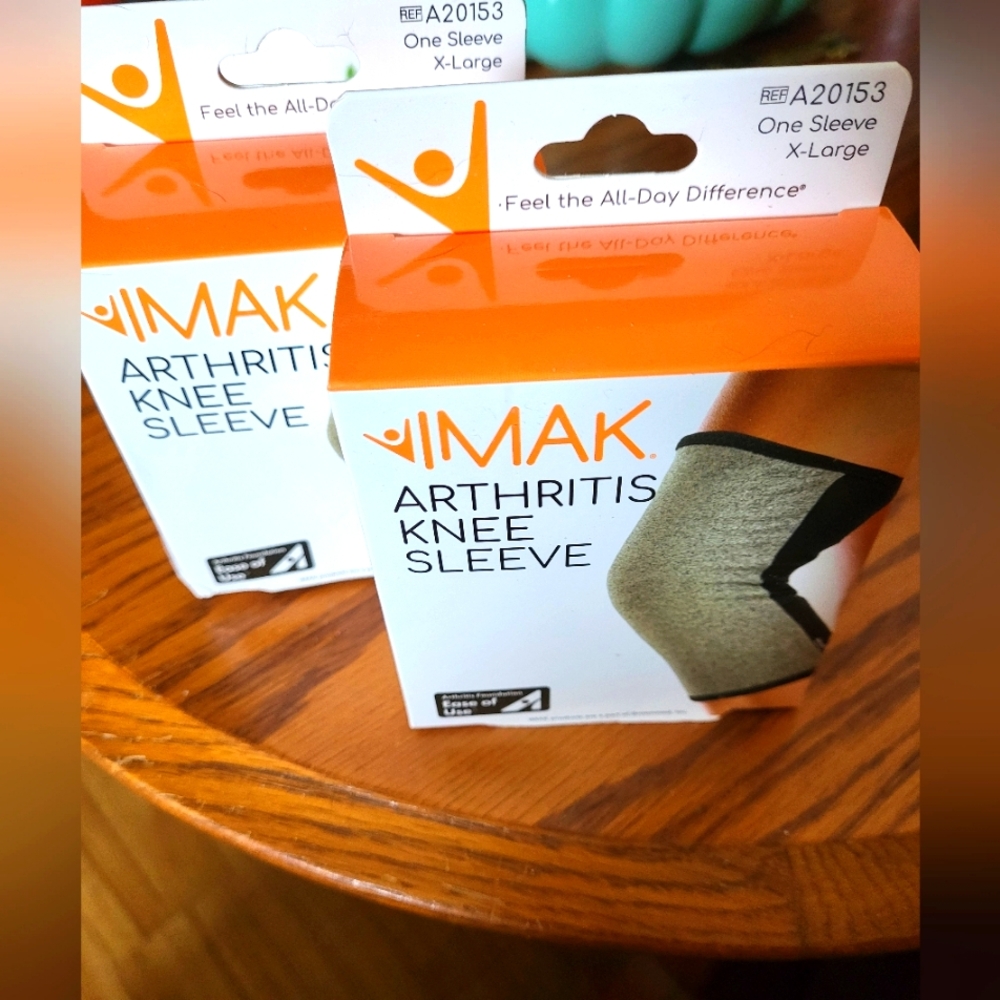 Arthritis Knee Sleeves - Set of Two, X-Large Size by IMAK